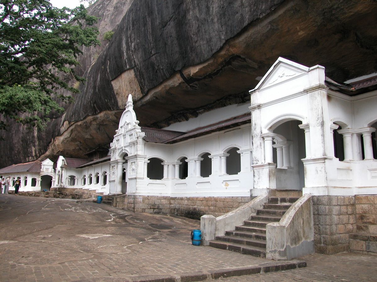 SrÍ Lanka utazás - Dambulla szentély